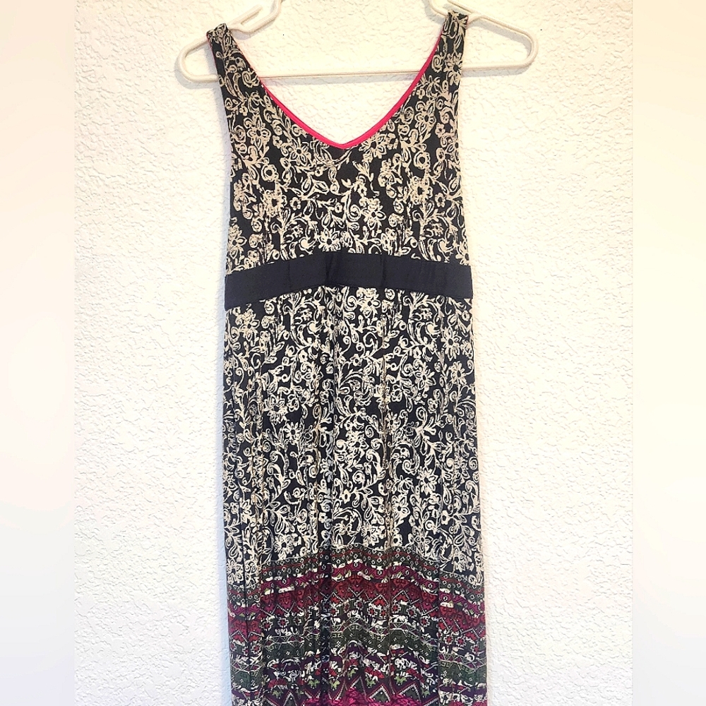 ATHLETA, dress, size XS, gray, white, pink